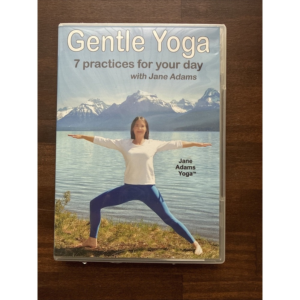 Gentle Yoga 7 Practices for your Day with Jane Adams DVD 2014 LOOSE DISC